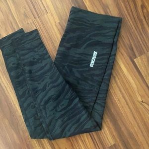 Never worn gymshark adapt seamless zebra leggings